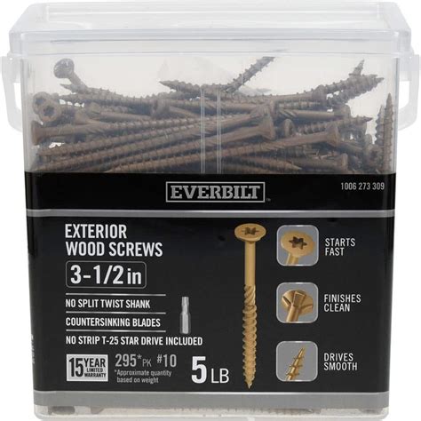 everbilt wood screws